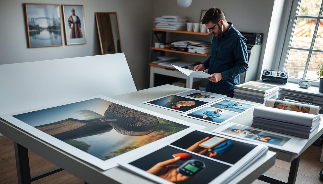 Prints Prepared for the Final Frame